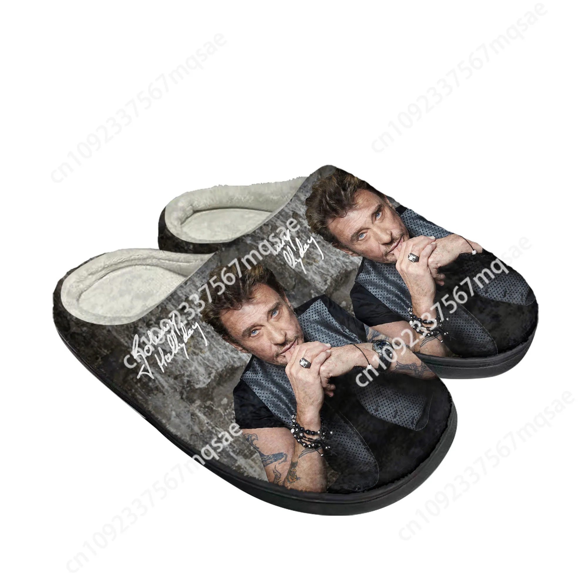 3D Printing Custom - Johnny Hallyday Rock Singer Home Cotton