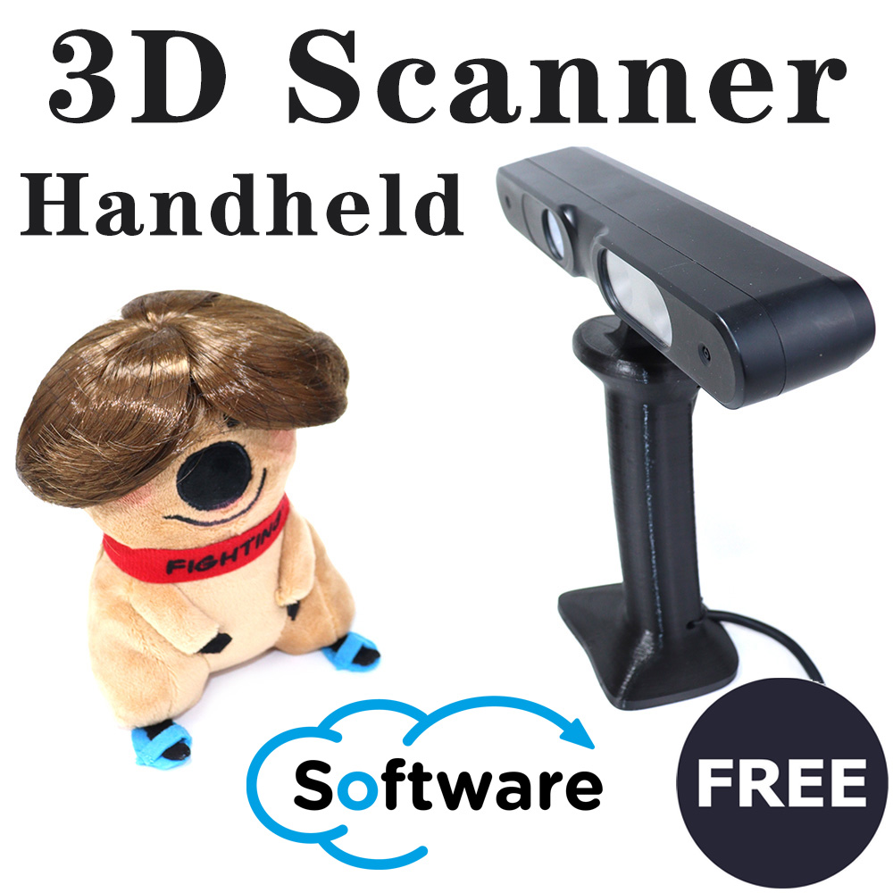 3D Printing Process - Handheld 3d scanner 3D Printing 3D