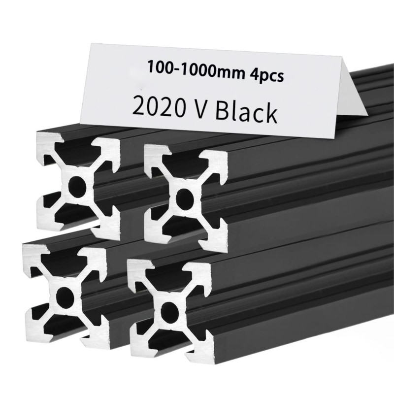 V Slot Aluminum Extrusion - 1/4PCS 2020 V-slot 2020V European Standard