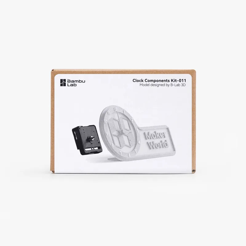 3D Printing Design Maker - For Bamboo Lab Clock Components Kit