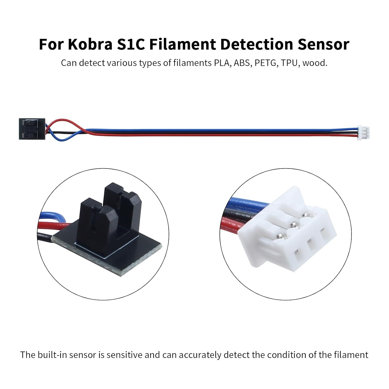 for Kobra S1/ S1C Filament Det - đánh giá và giá Filament Runout Sensor