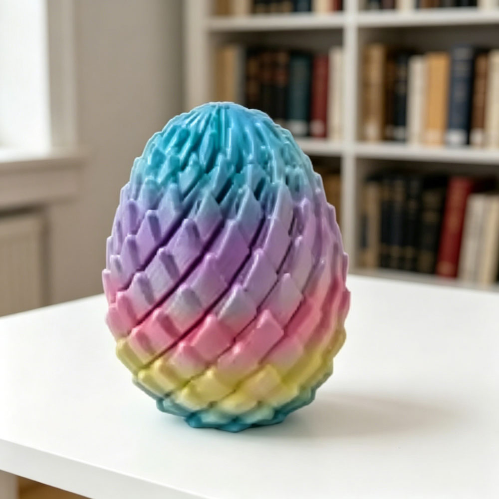 3D Printing Dragon Egg Stress  - đánh giá và giá 3D Printing Egg