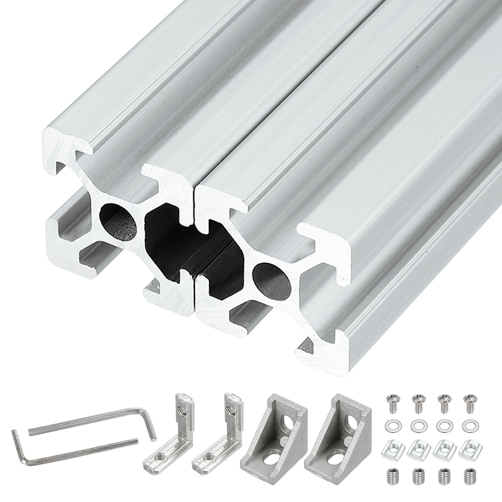 2Sets 100-400mm V Slot 2020 Al - đánh giá và giá V Slot Aluminum Extrusion