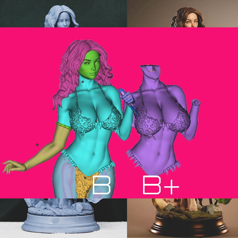 3 Styles Origi Character  6083 - đánh giá và giá 3D Printing Abs