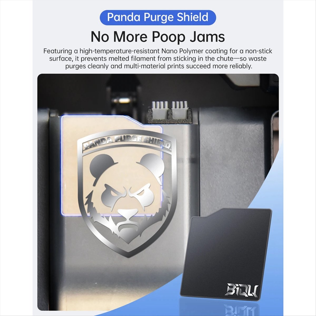 L70A BIQU Panda Purge Shield S - đánh giá và giá 3D Printing Process