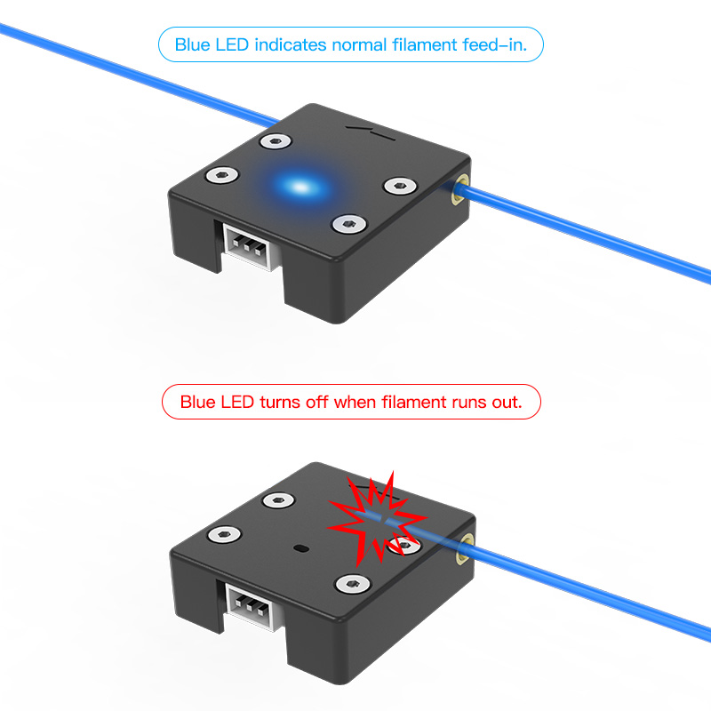 Creality Official Ender 3 V2 F - đánh giá và giá Filament Runout Sensor
