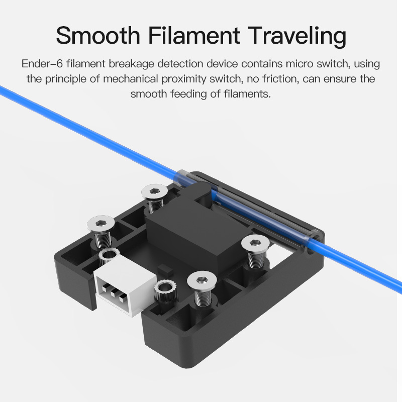 Creality Official Ender 3 V2 F - đánh giá và giá Filament Runout Sensor
