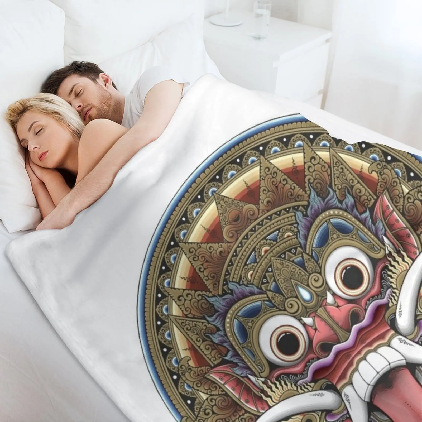 Bali Boma Throw Blanket Anti S - đánh giá và giá 3D Printing Bali