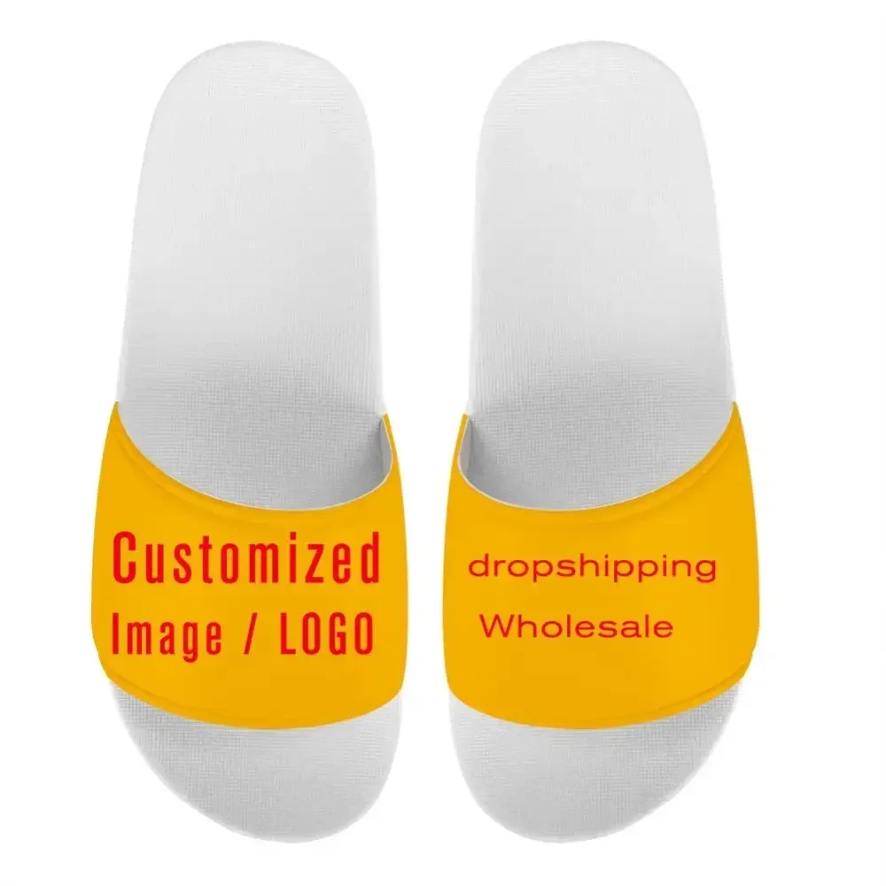 Custom Shoes Men Slippers Flip - đánh giá và giá 3D Printing Logo