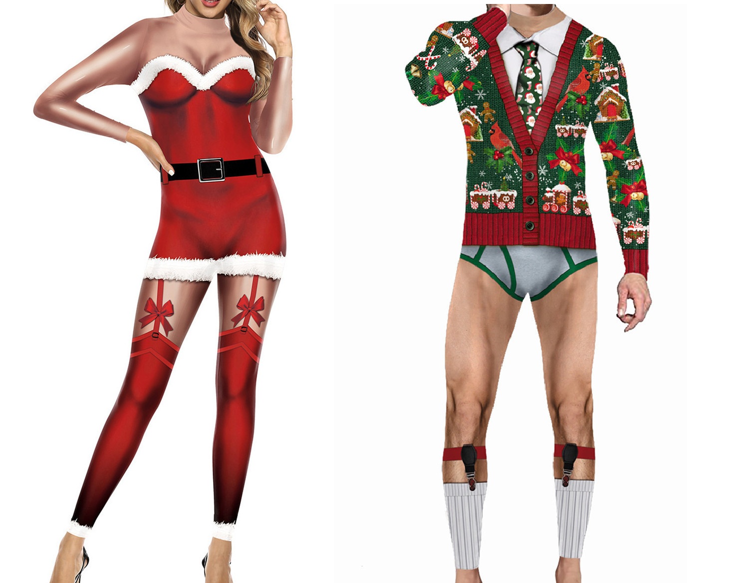 Women Men Ugly Christmas Costu - đánh giá và giá 3D Printing Xmas