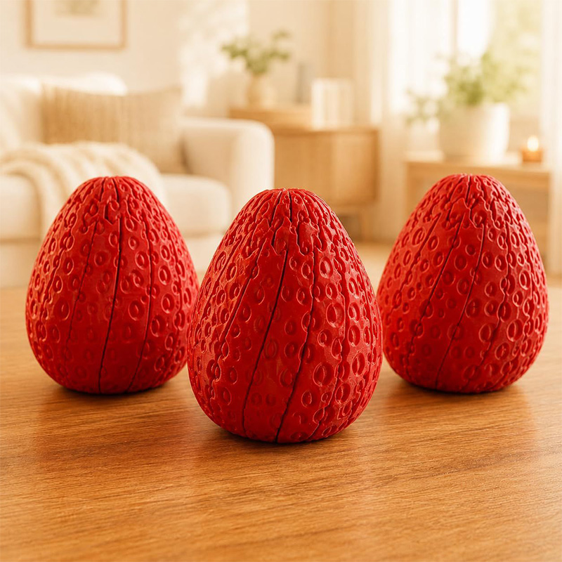 Twisted Strawberry Egg 3d Prin - đánh giá và giá 3D Printing Egg