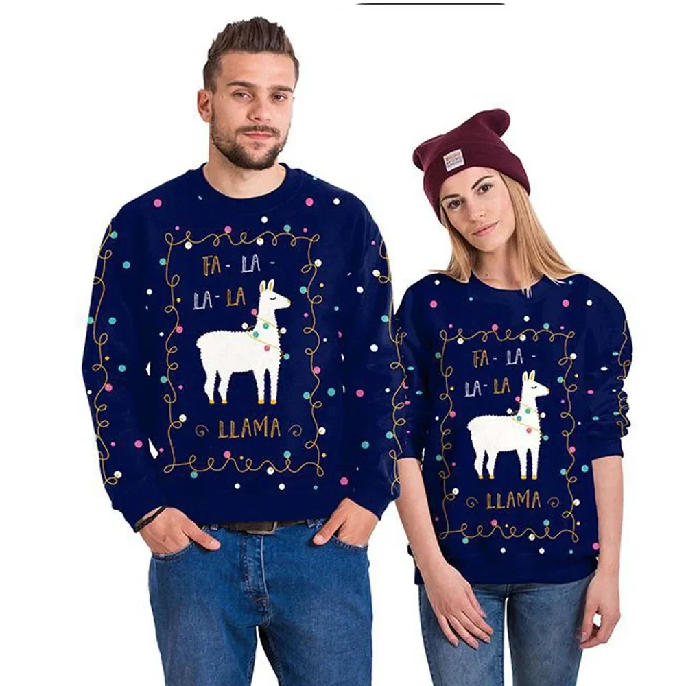 Men Women Llama Ugly Christmas - đánh giá và giá 3D Printing Xmas