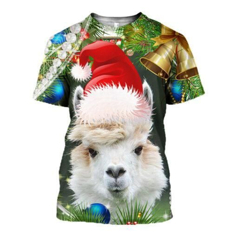 New 3D Xmas Animals Funny T Sh - đánh giá và giá 3D Printing Xmas