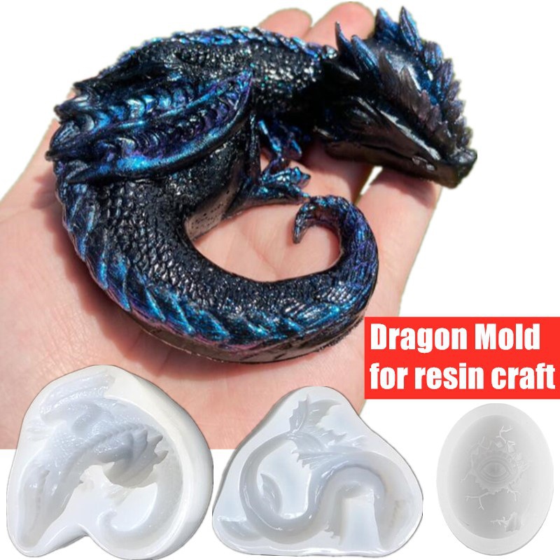 3 Styles Mirror Sleepy Dragon  - đánh giá và giá 3D Printing Egg
