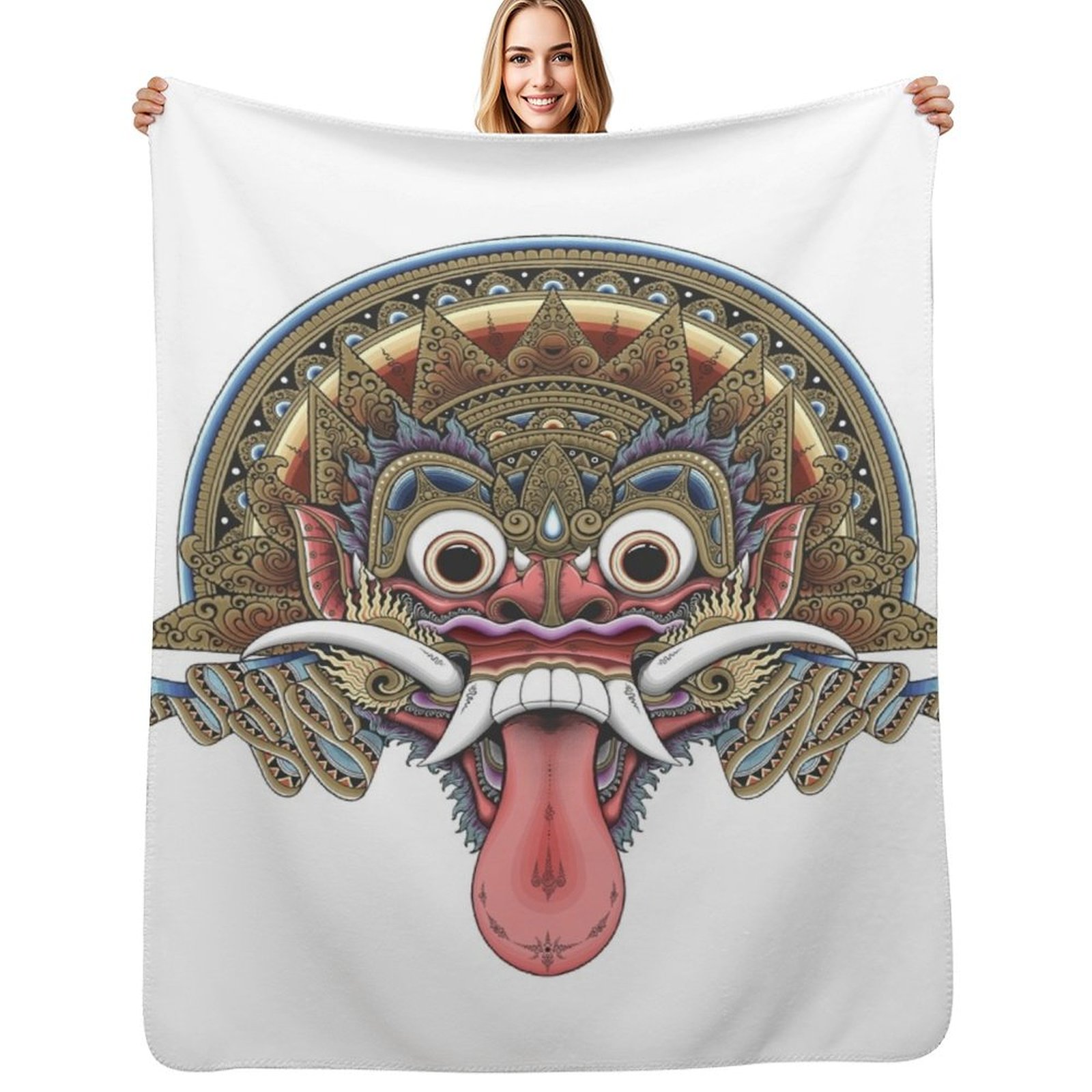 Bali Boma Throw Blanket Machin - đánh giá và giá 3D Printing Bali
