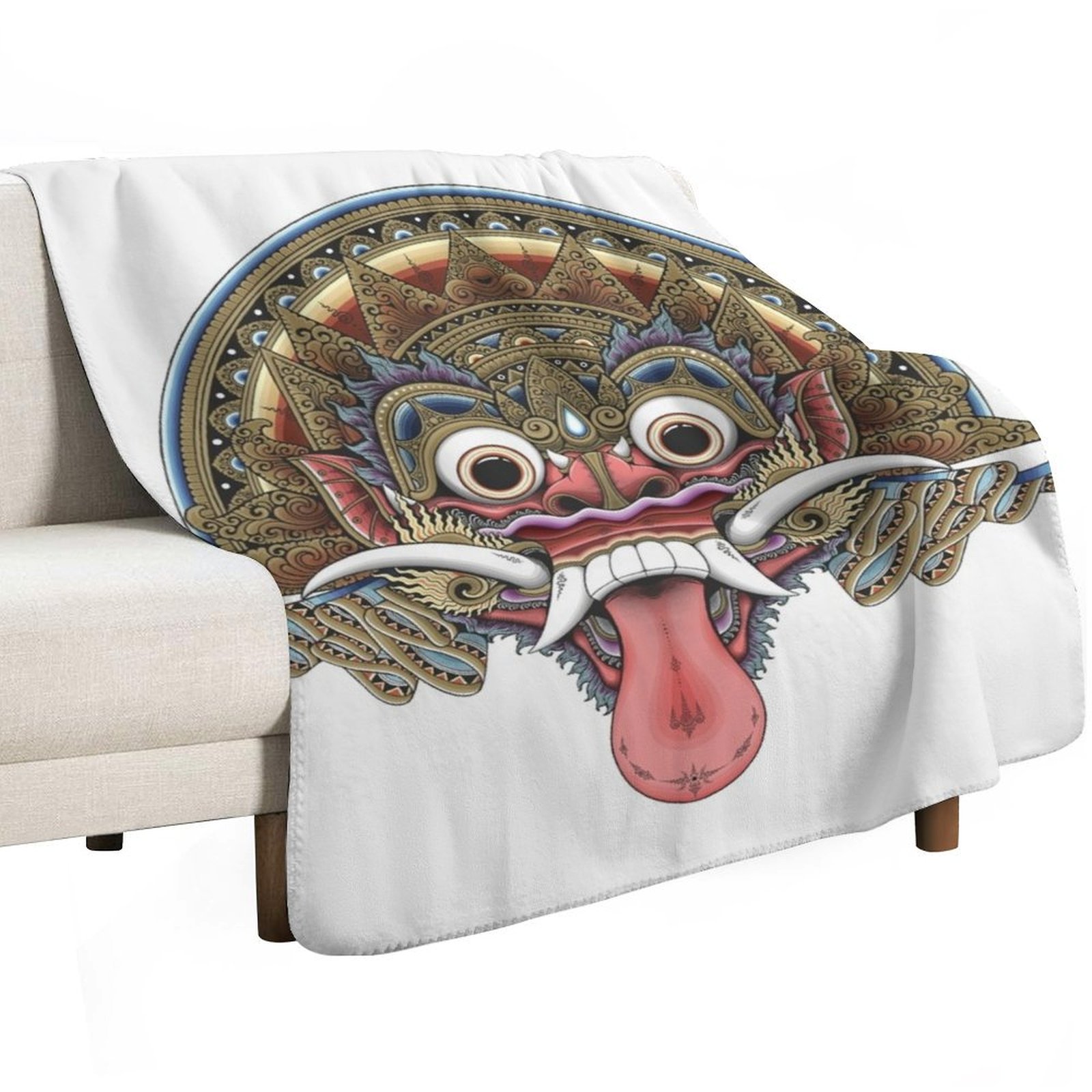 Bali Boma Throw Blanket Machin - đánh giá và giá 3D Printing Bali