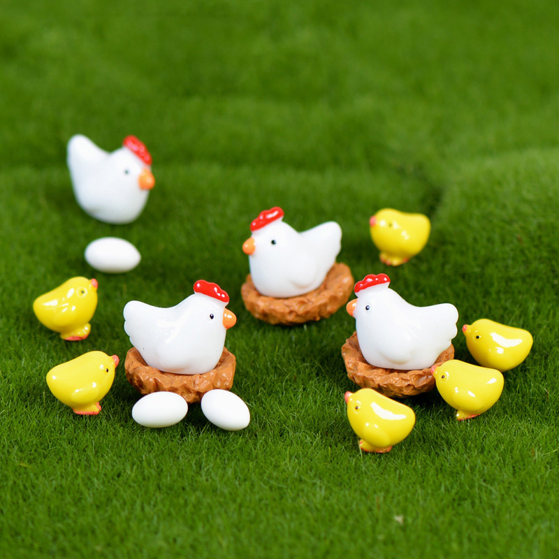 Chick Chicken Egg Nest Figurin - đánh giá và giá 3D Printing Egg