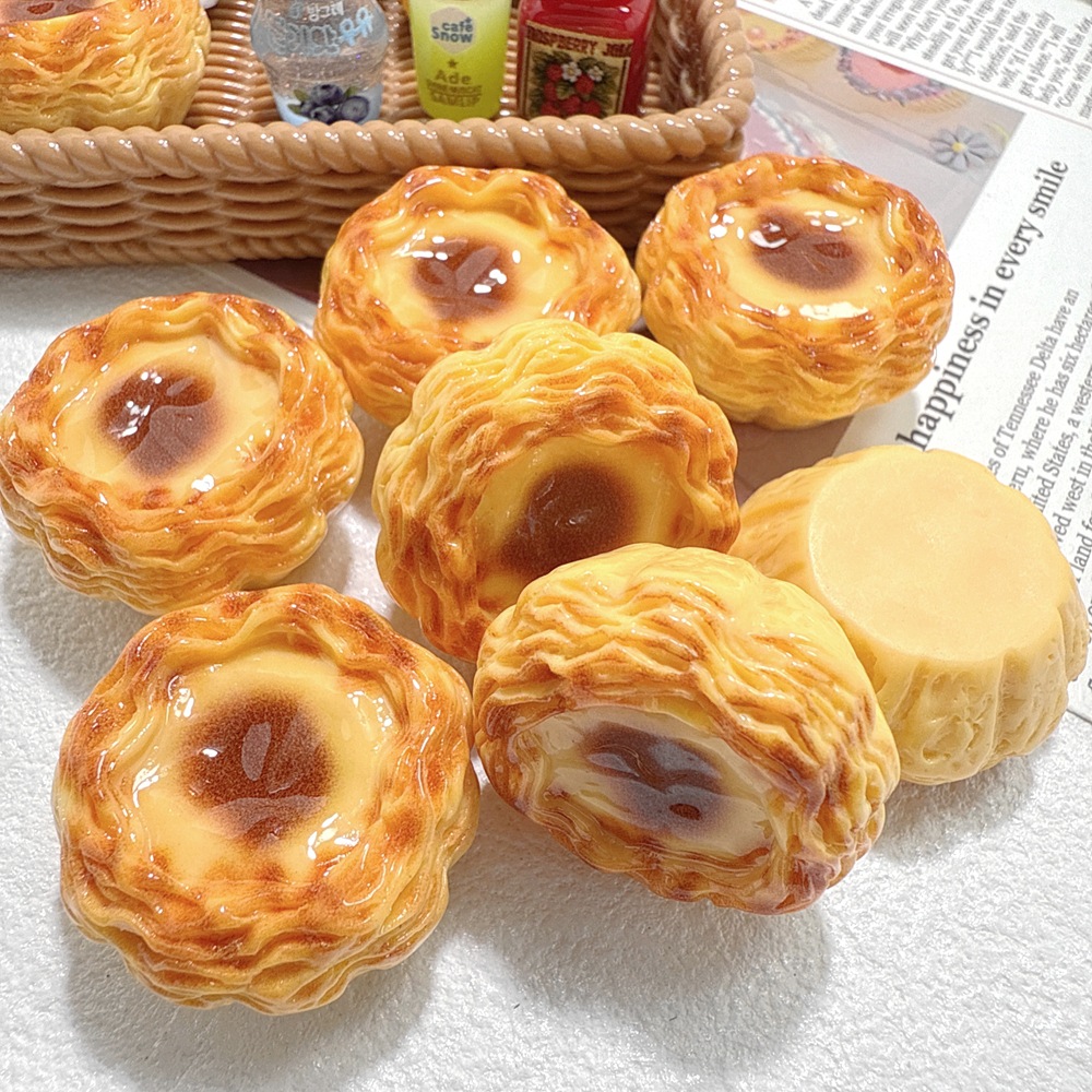 5pcs Miniature Food 3D Egg Tar - đánh giá và giá 3D Printing Egg