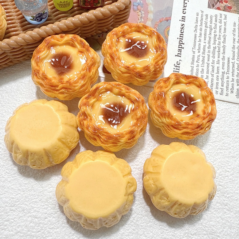 5pcs Miniature Food 3D Egg Tar - đánh giá và giá 3D Printing Egg