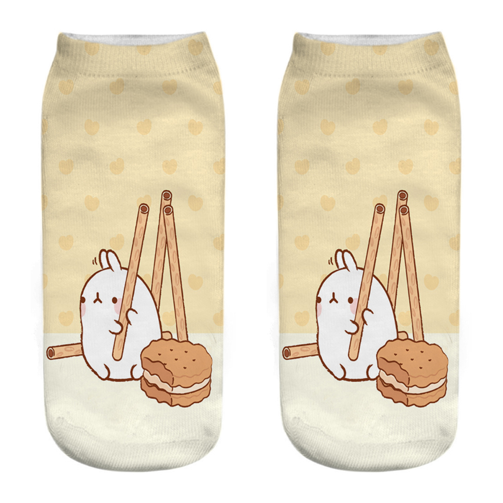 1 Pair New 3D Print Cute Happy - đánh giá và giá 3D Printing Rabbit