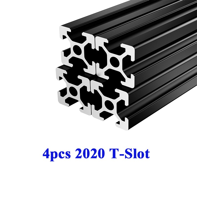 4pcs 2020 T-Slot Aluminum Extr - đánh giá và giá V Slot Aluminum Extrusion