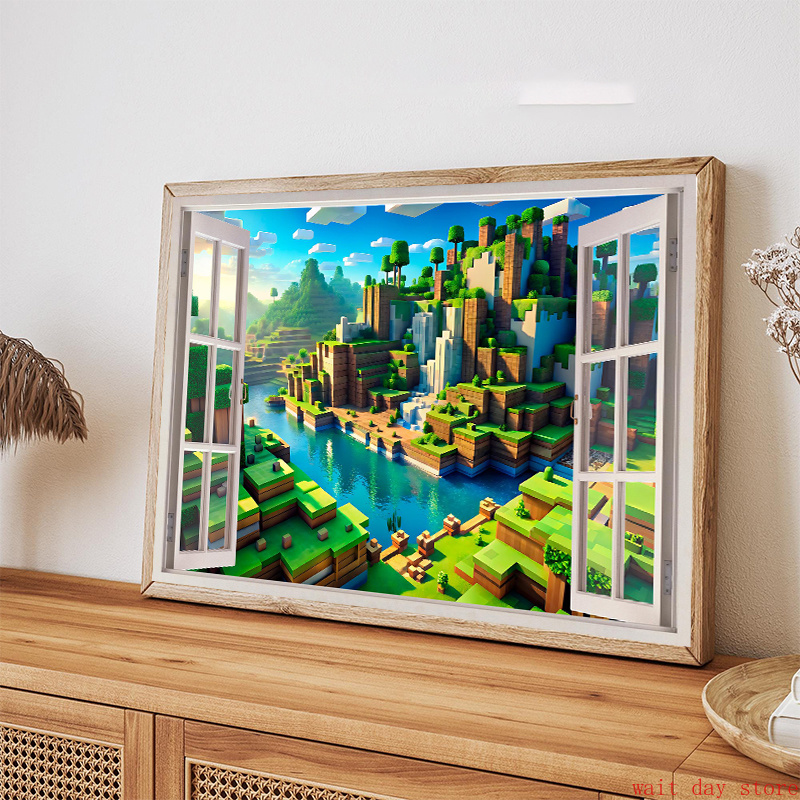Block Pixel Video Game Landsca - đánh giá và giá 3D Printing Videos