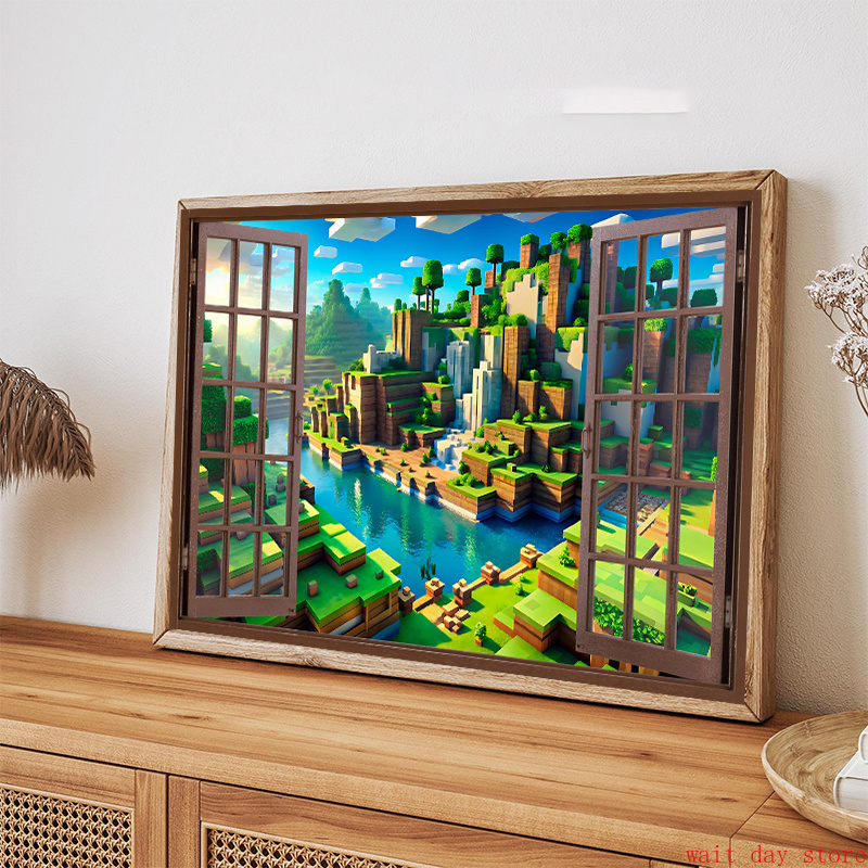 Block Pixel Video Game Landsca - đánh giá và giá 3D Printing Videos