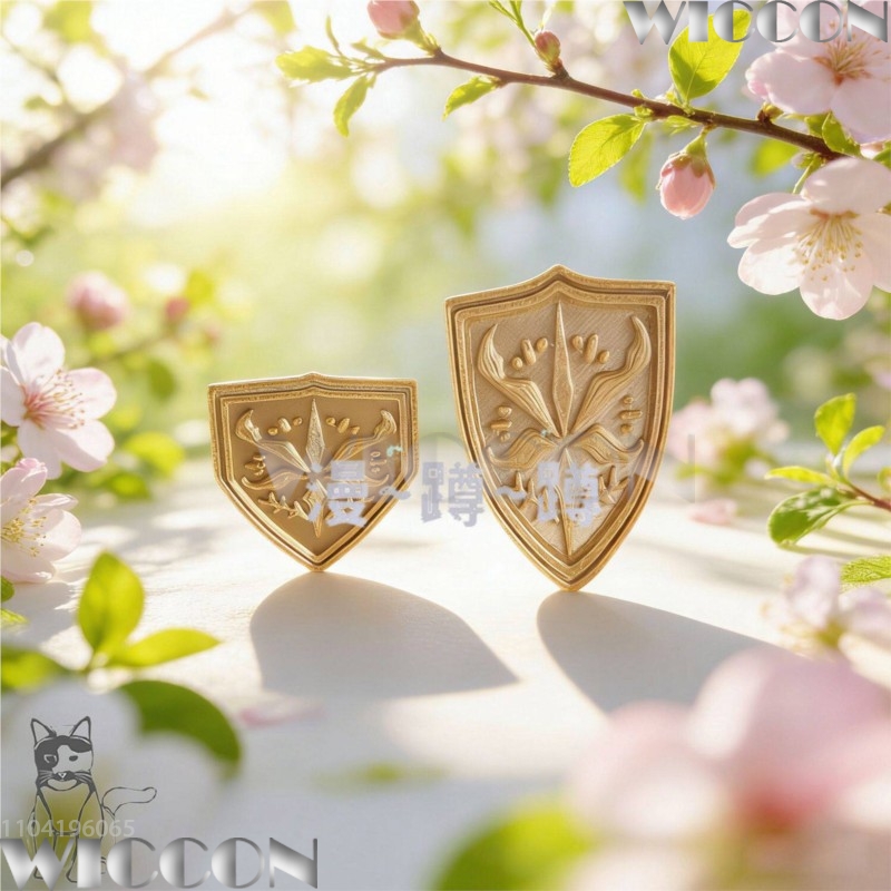 Golden school emblem tsukinomo - đánh giá và giá 3D Printing Game