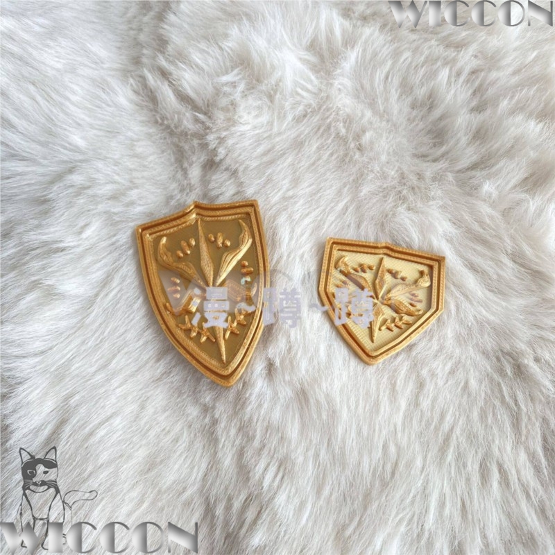 Golden school emblem tsukinomo - đánh giá và giá 3D Printing Game