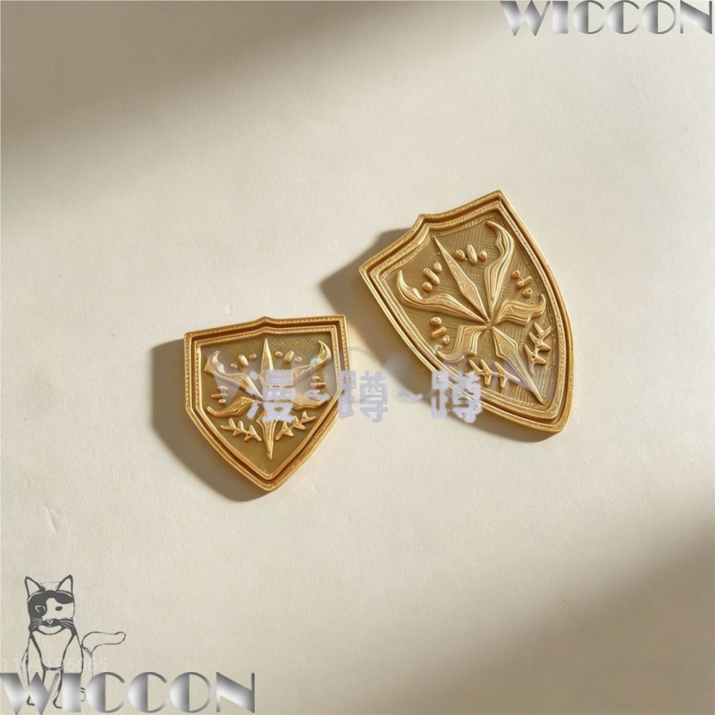 Golden school emblem tsukinomo - đánh giá và giá 3D Printing Game