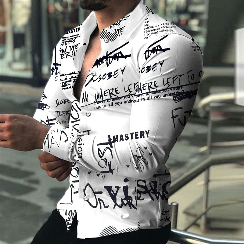 Men's Long-sleeve Shirt with 3 - đánh giá và giá 3D Printing Designing