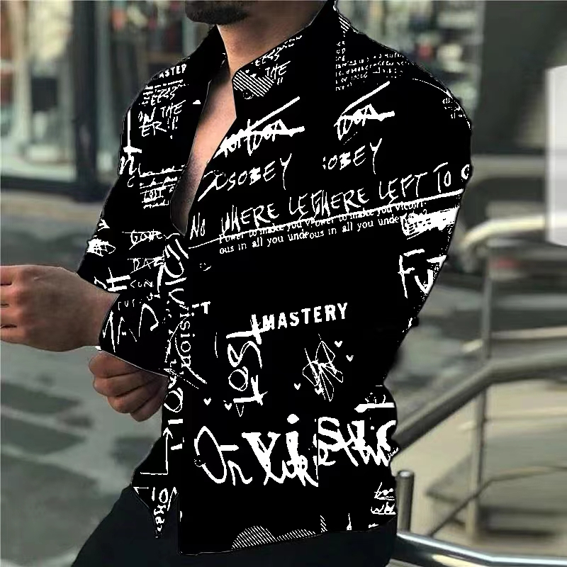 Men's Long-sleeve Shirt with 3 - đánh giá và giá 3D Printing Designing