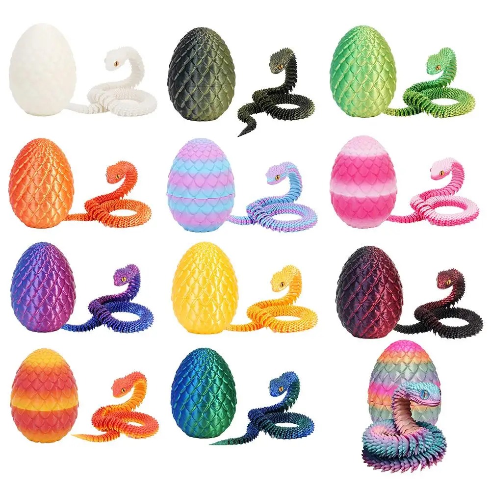 3D Printed Cool Snake Dragon E - đánh giá và giá 3D Printing Egg