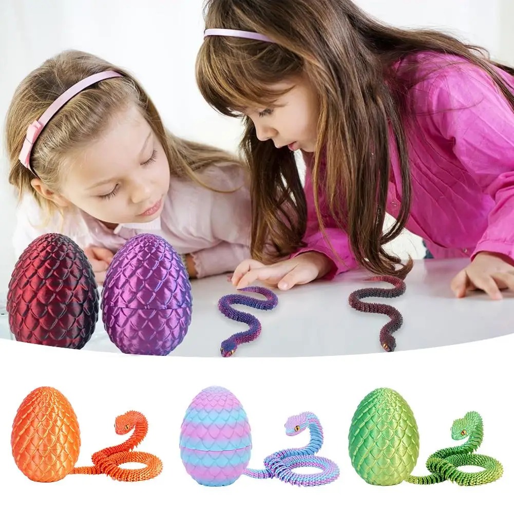 3D Printed Cool Snake Dragon E - đánh giá và giá 3D Printing Egg