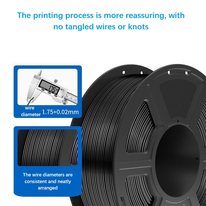 3D PLA Printer Filament Black  - đánh giá và giá 3D Printing High Temperature Materials