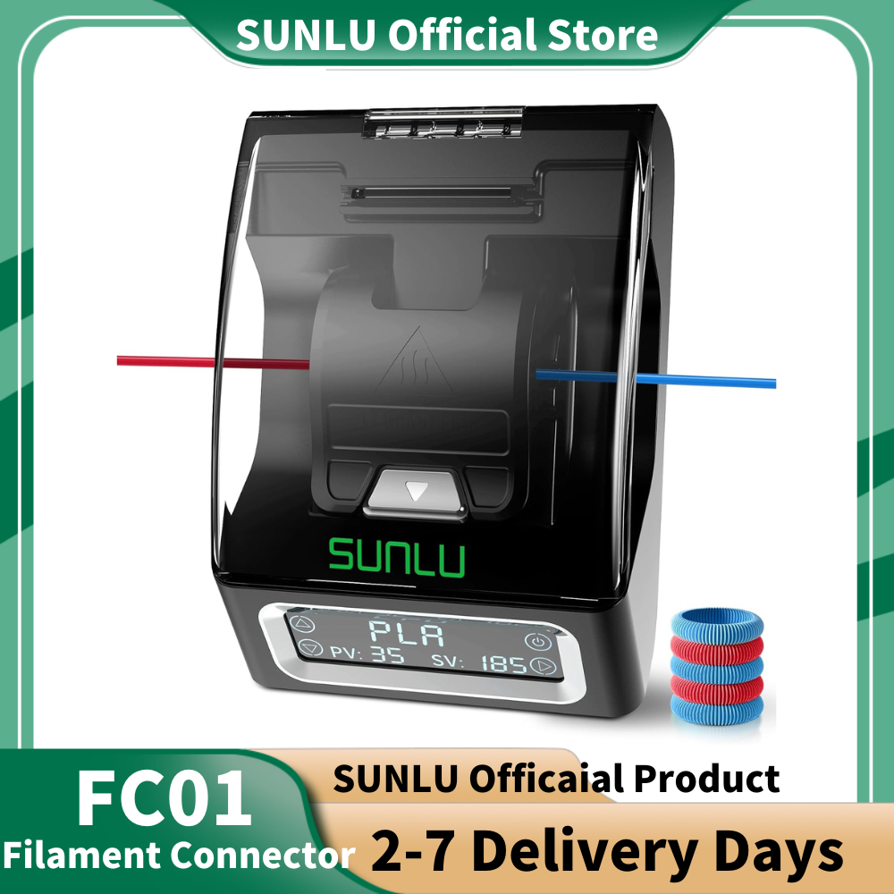 SUNLU FC01 Filament Connector  - đánh giá và giá 3D Printing Process
