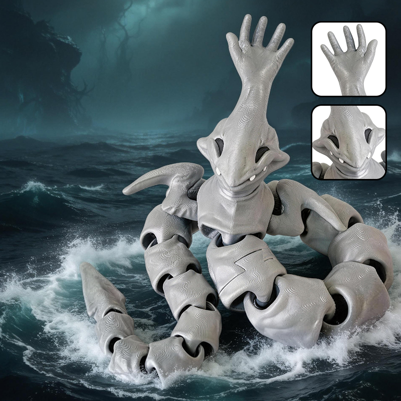 New 3D Printing Sea Eater Bloo - đánh giá và giá 3D Printing Xmas