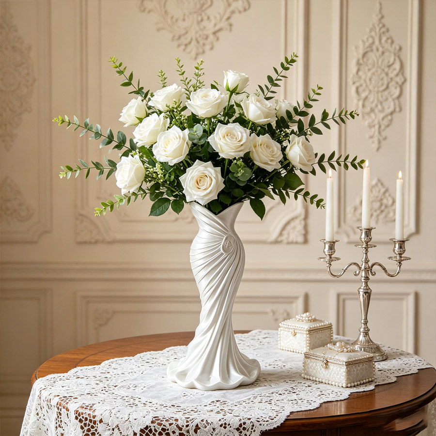 Elegant Dress-Shaped 3D Printe - đánh giá và giá 3D Printing Vase