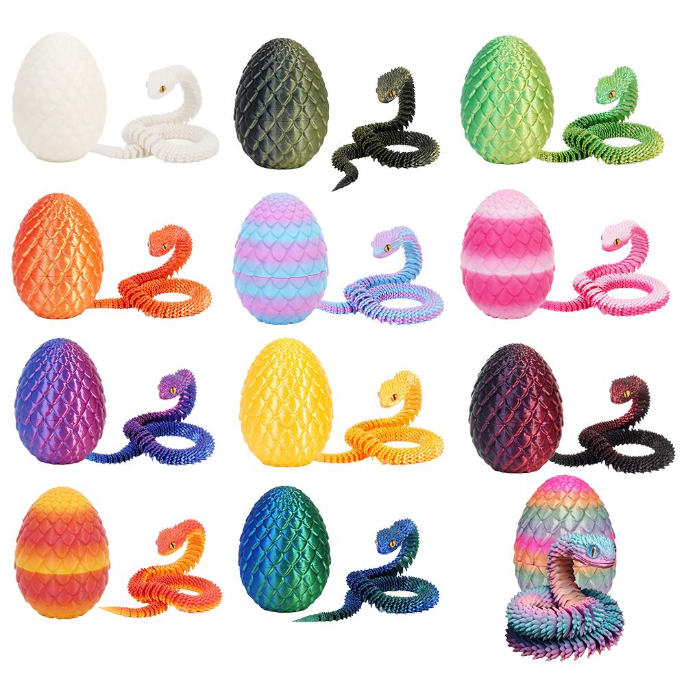 3D Printed Cool Snake Dragon E - đánh giá và giá 3D Printing Egg