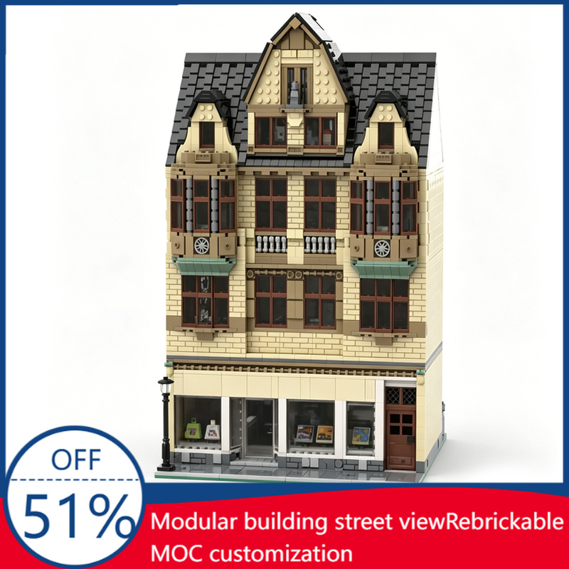 4418 Pcs Modular Town House Pr - đánh giá và giá 3D Printing Abs
