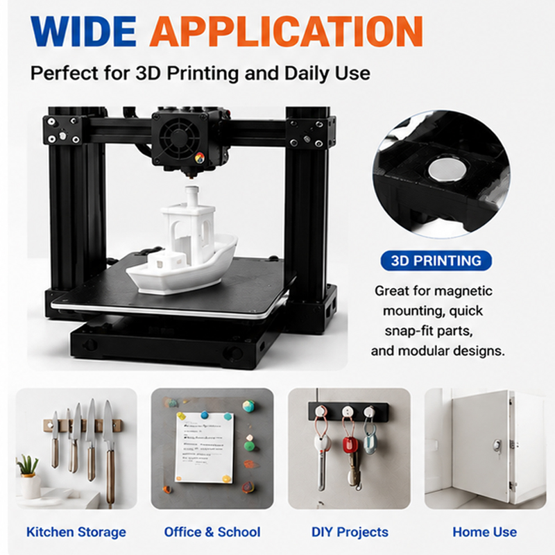 200pcs/box 3D Printing Magnets - đánh giá và giá 3D Printing Process