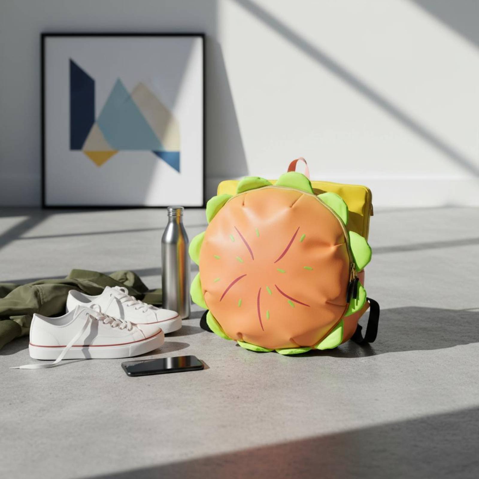 Hamburger Backpack Cute Cartoo - đánh giá và giá 3D Printing Designing