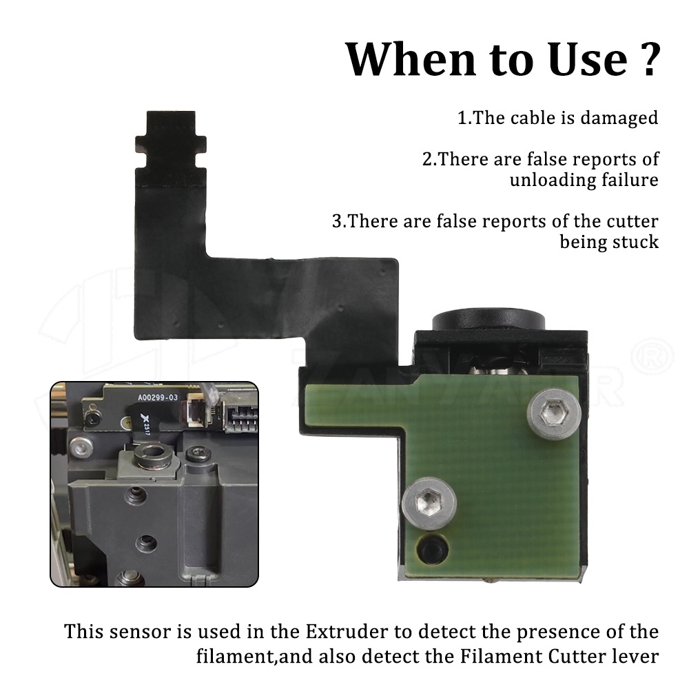 For Bambu Lab P2S 3D Printer E - đánh giá và giá Filament Runout Sensor