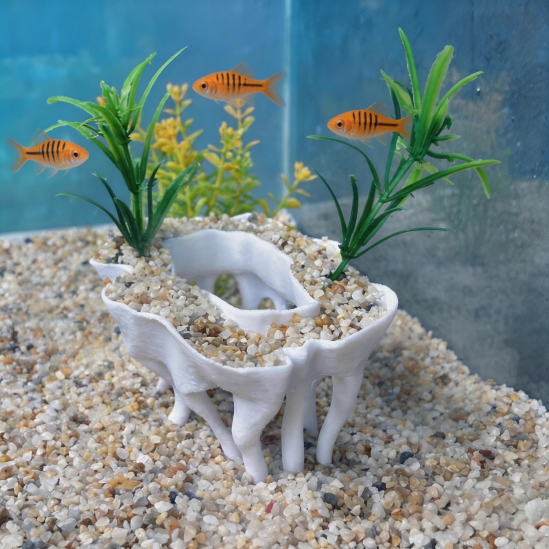 3D printed aquarium plants in  - đánh giá và giá 3D Printing Vase