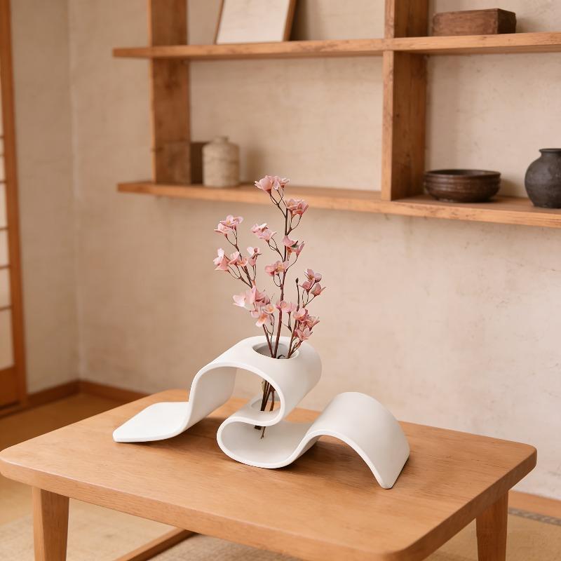 Modern Minimalist Curved 3D Pr - đánh giá và giá 3D Printing Vase