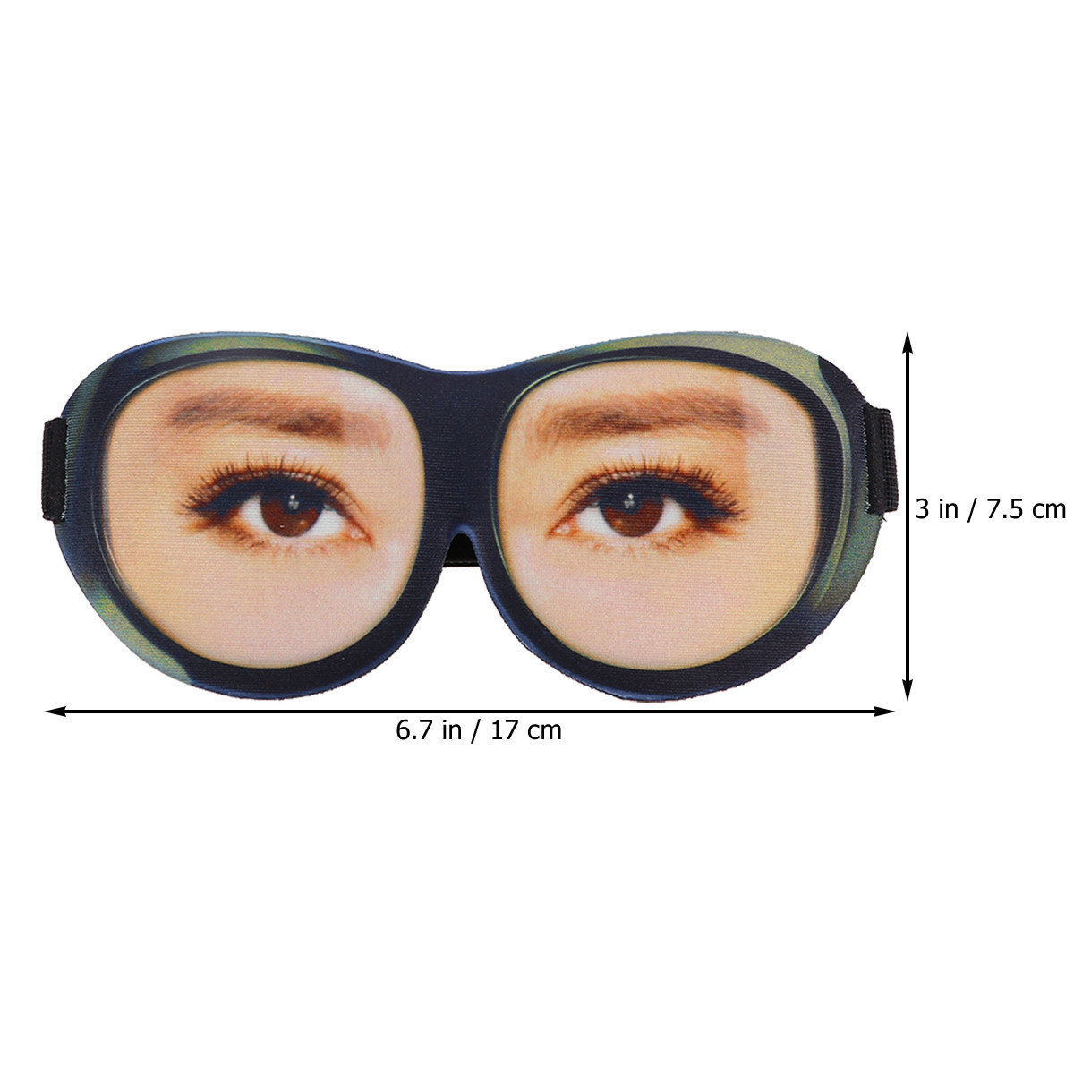 Funny 3D Glasses Eyeshade Soft - đánh giá và giá 3D Printing Abs