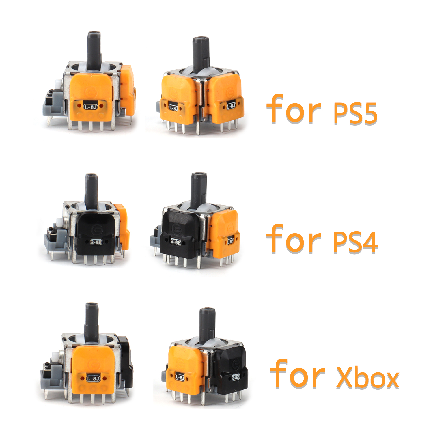 2pcs Replacement Hall Effect J - đánh giá và giá 3D Printing Xbox Controller