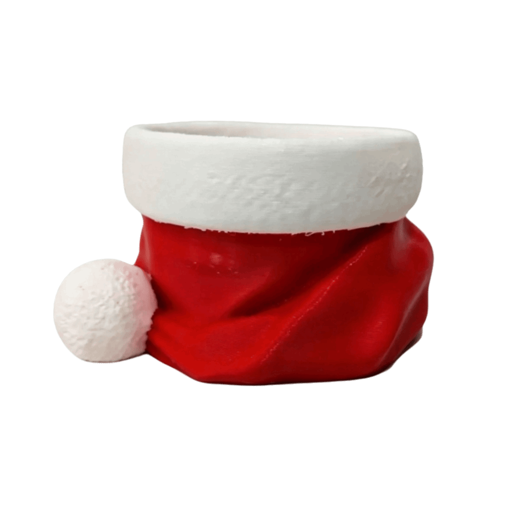 Xmas Christmas Bowl Santa Hat  - đánh giá và giá 3D Printing Xmas