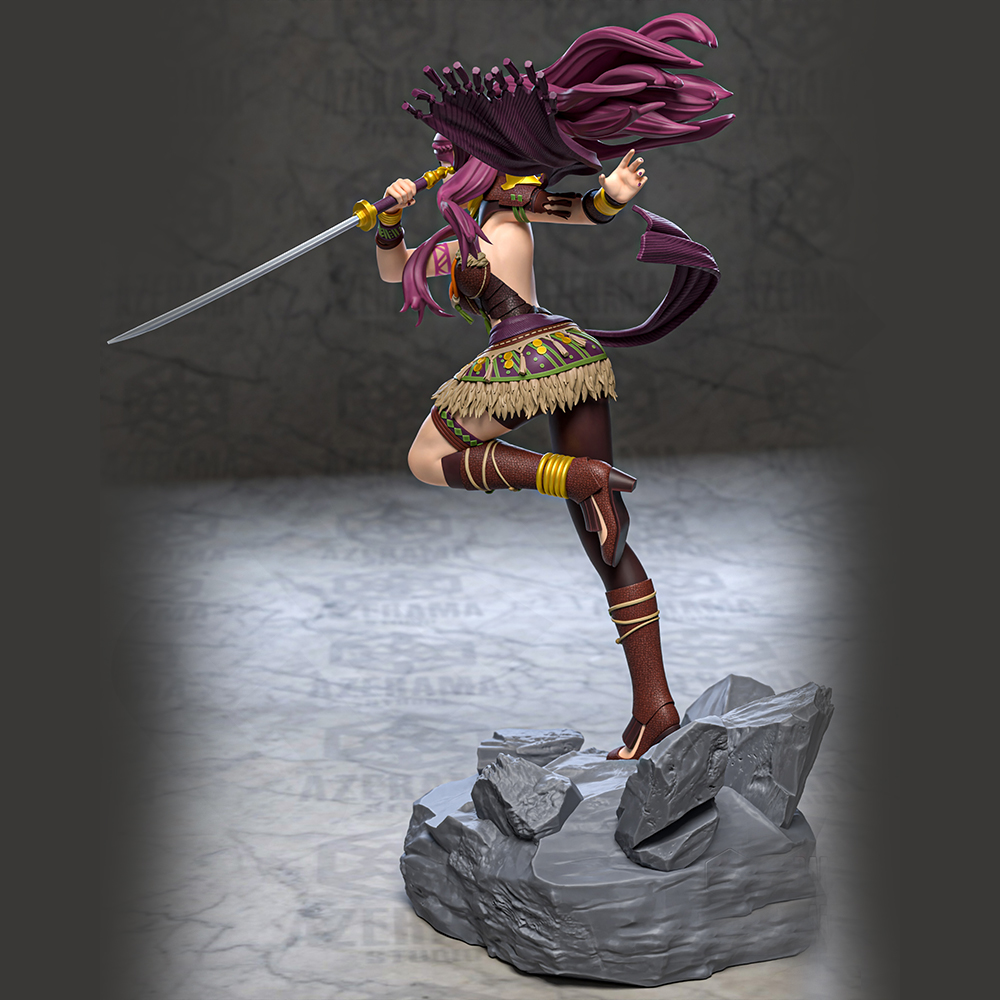 Sexy Girl Swordswoman 1/24 Sca - đánh giá và giá 3D Printing Rabbit